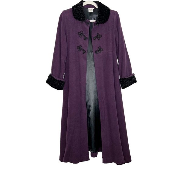 American Girl Other - American Girl Sugar Plum Coat Girl's Size 14 Purple